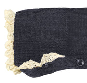 Womens Luxury Warm Chic Winter Knitted Button Up Boot Cut Leg Warmers