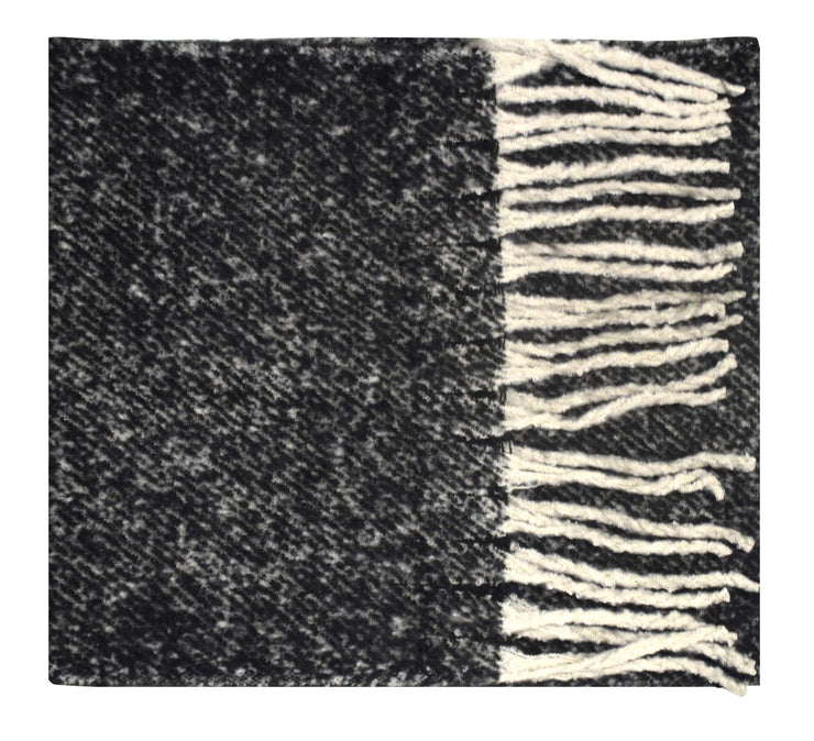 Winter Soft and Warm Cashmere Feel Tasseled Knitted Chunky Wrap Scarf