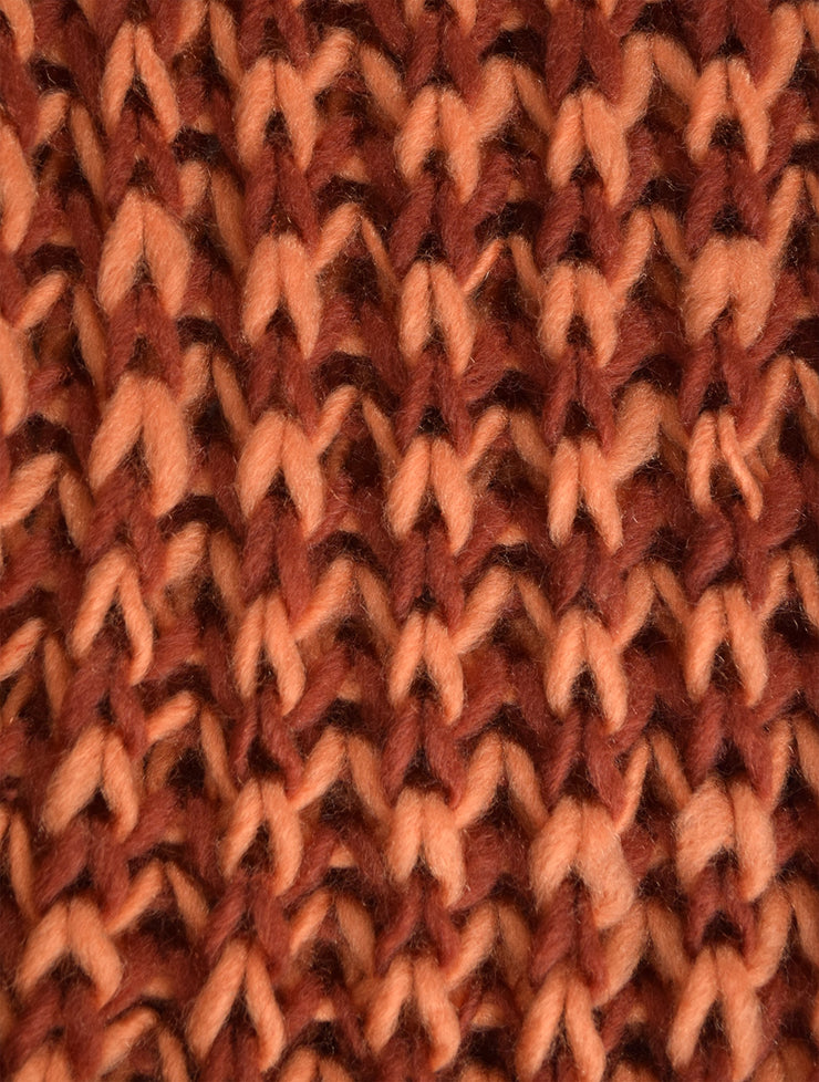 Peach Couture Unisex Chevron Design Hand Knit Thick Chunky Infinity Loop Scarves