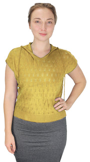 A313-Knit-Hooded-Shirt-Yellow-