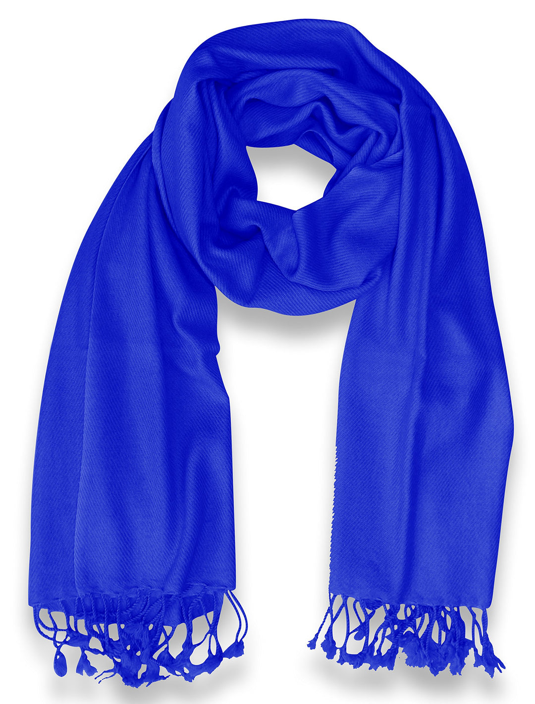Luxurious Cashmere Pashmina Shawl - Blue