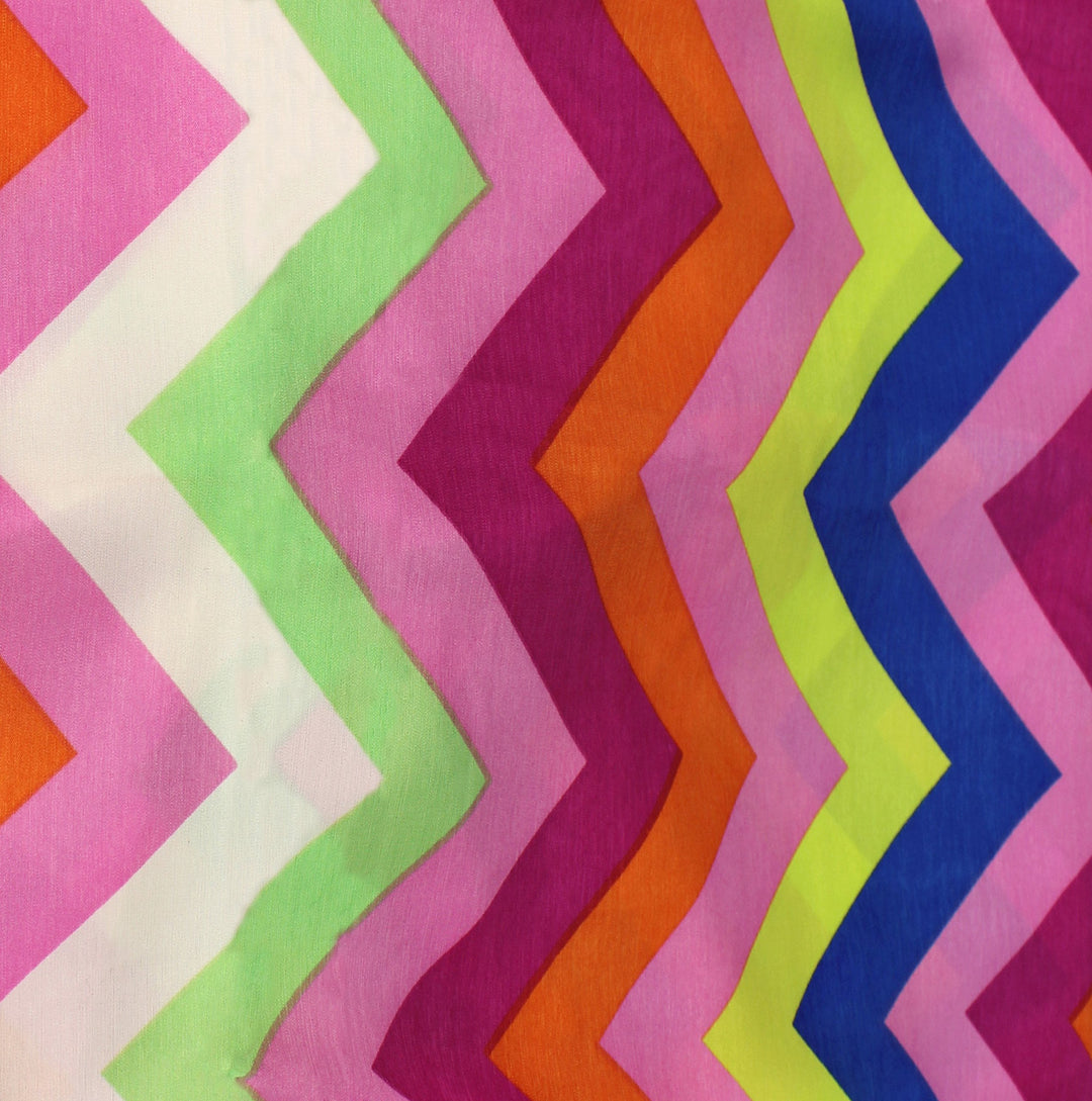 Summer fashion Bright and Beautiful Chevron Design Infinity Scarf