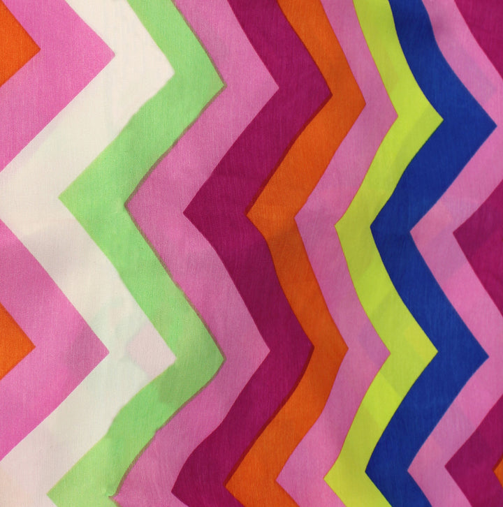 Summer fashion Bright and Beautiful Chevron Design Infinity Scarf