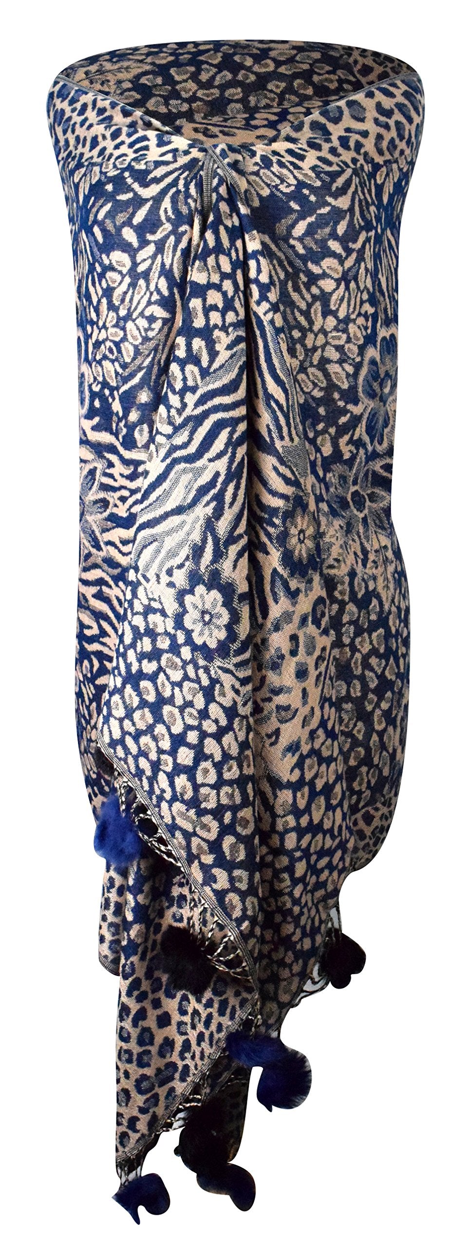 Floral-Leopard-Pashmina-Navy-FBA-PNC