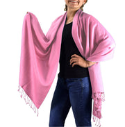 70/30-shawl-Baby Pink