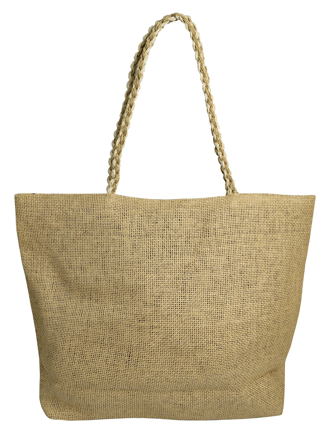 Floral Jute Multipurpose Shoulder Bag