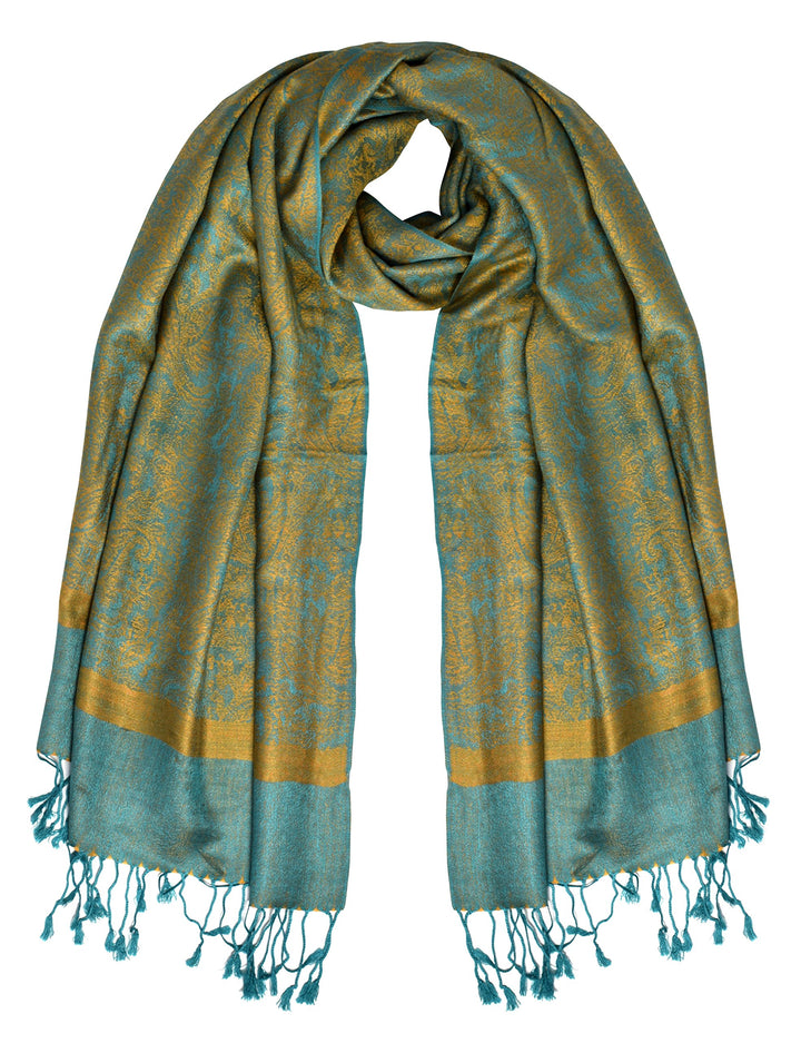 teal-gold-jacquard-new-pashmina-shawl