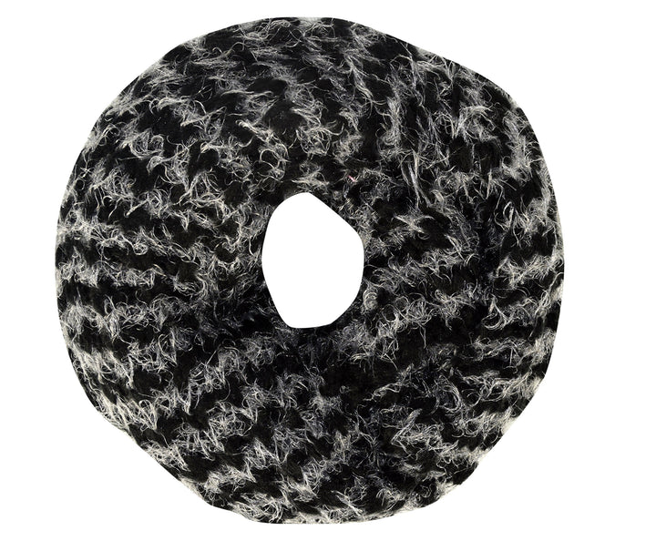 Two tone Thick Knit Soft Chunky Infinity Loop Scarves