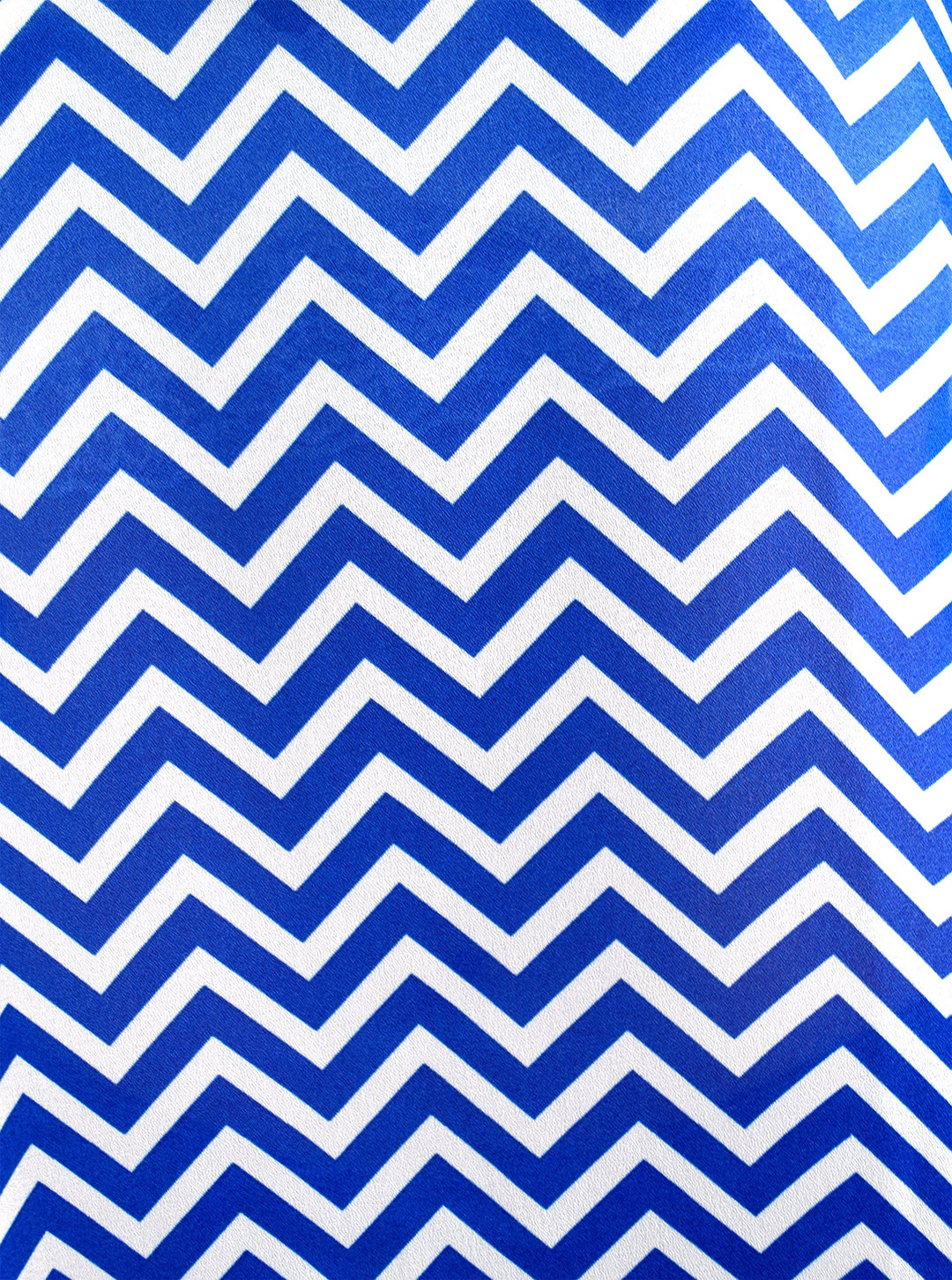 Womens Charming Chevron Scoop Neck Long Sleeves Blouse