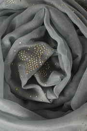 Peach Couture Classic Glittering Sparkle Studded Scarf Shawl Wrap