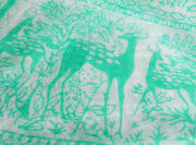 Extravagant Animal Print Deer Print Nature Design Loop Scarf Wrap
