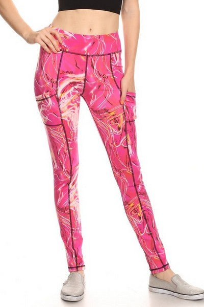 Stormi Water Flow Active Wear Leggings