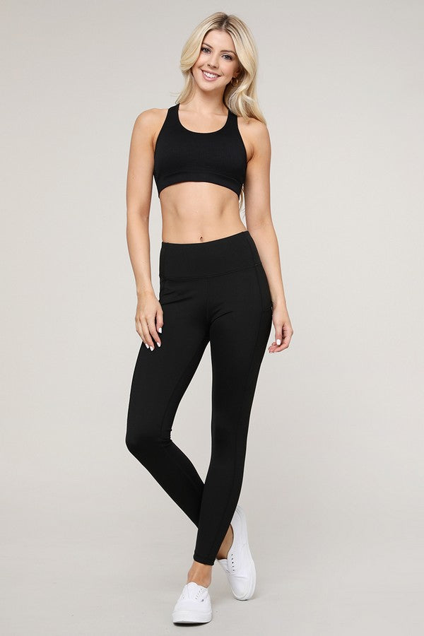 Tula High Waist Tech Pocket Workout Leggings