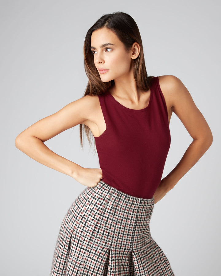 Cashmere Fine Shell Tank Top
