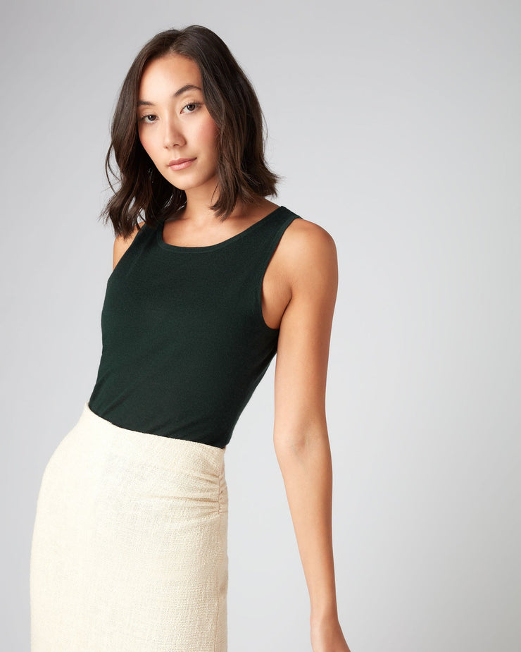 Cashmere Fine Shell Tank Top