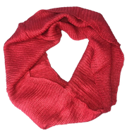 Warm Chunky Hand Made Thick Ribbed Knitted Infinity loop Scarves
