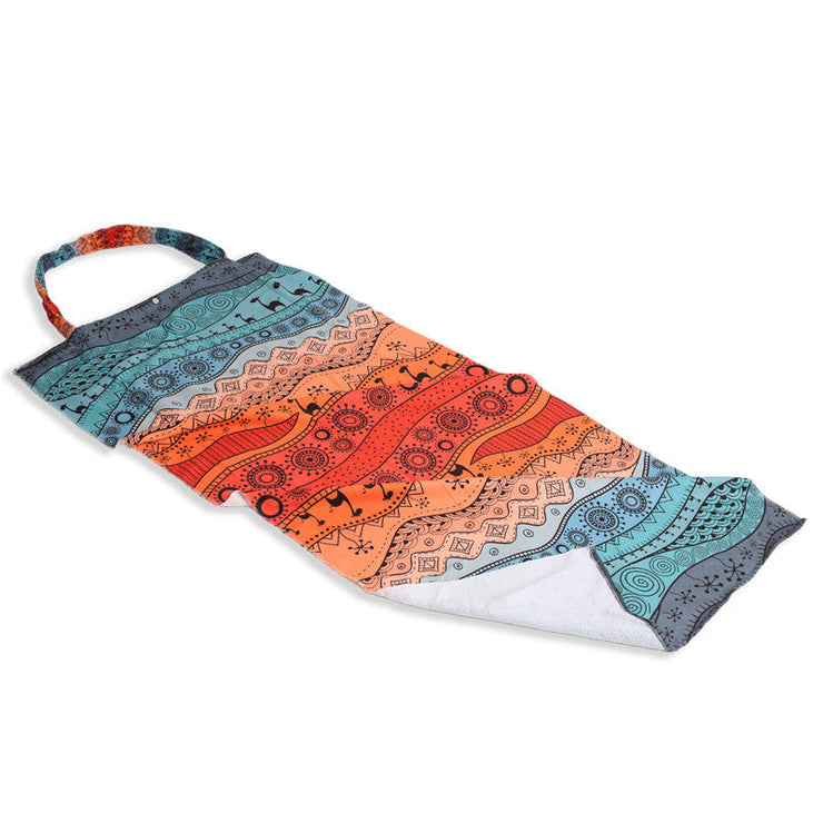 Desert Theme 2 In 1 Beach Towel & Tote Bag