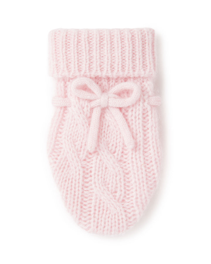 Cashmere Cable Knit Mittens
