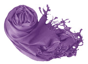 Lavender Pashmina Shawl Wrap Scarf