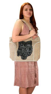 Owl Tote Bag - PeachVIP Welcome Offer