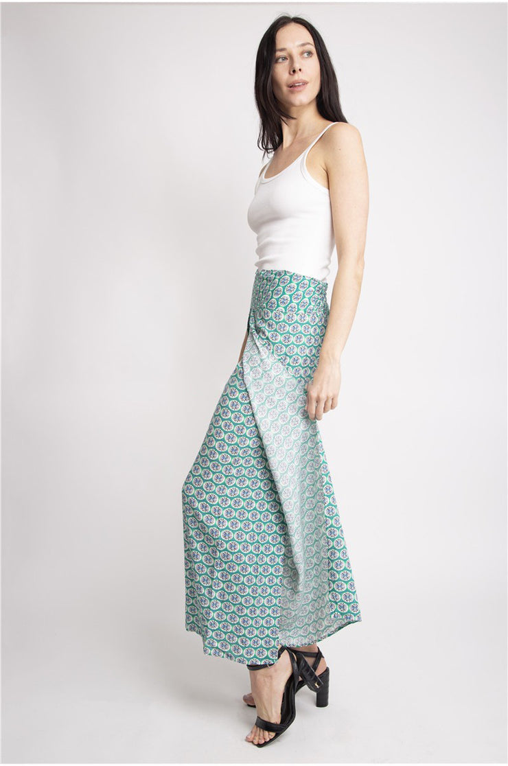 "Love Without Limits" Printed Palazzo Pants