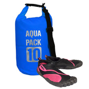 "Pool Party Pack" Waterproof Dry Bag + Water Shoes